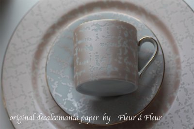 画像1: お上品！！メタリックツイード　ベージュに透明抜き