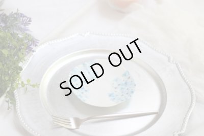 画像2: 白磁用転写紙　hydrangea　ブルー