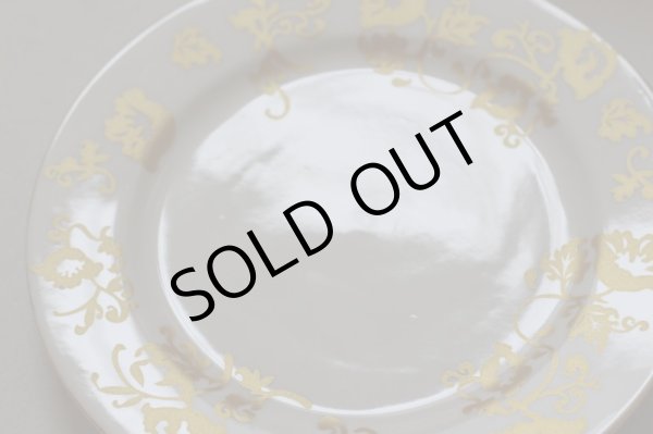 画像5: アウトレット！白磁用転写紙　モダンフラワー　メタリックゴールド (5)