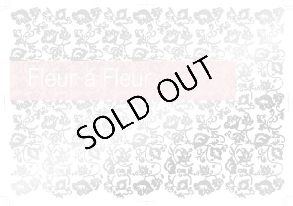 画像3: 白磁用転写紙　モダンフラワー　メタリックシルバー (3)