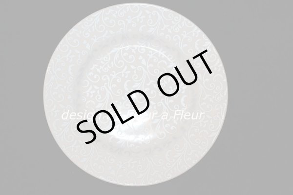 画像2: 白磁用転写紙　NEWアラベスク メタリックブルー　5枚お得セット (2)