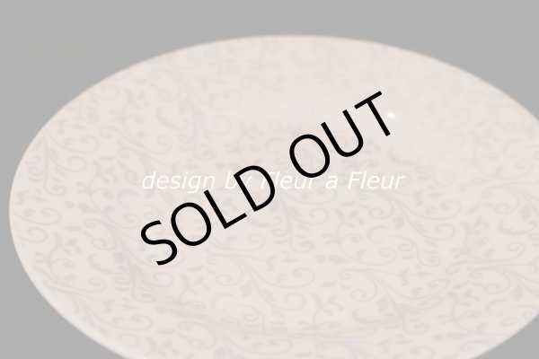 画像3: 白磁用転写紙　NEWアラベスク メタリックブルー　5枚お得セット (3)