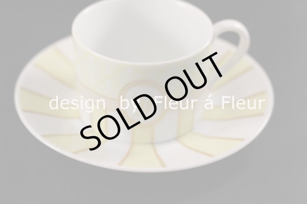 画像3: 白磁用転写紙　1dayキット東原製陶C&S用　レモンイエロー×メタリックゴールド 5枚お得セット (3)