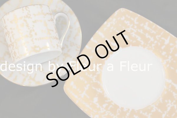 画像2: お上品！！メタリックツイード　ゴールドに透明抜き　5枚お得セット (2)