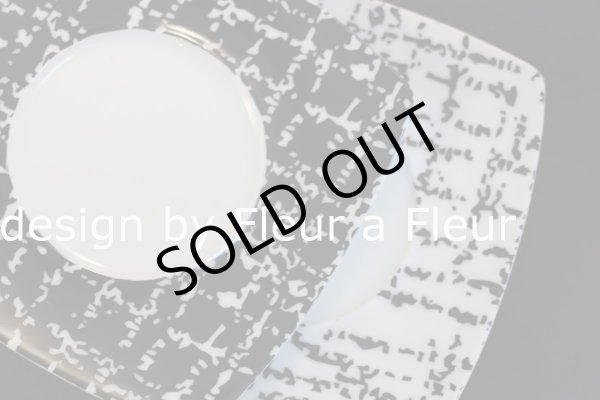 画像3: お上品！！ツイード　透明地にブラック　5枚お得セット (3)