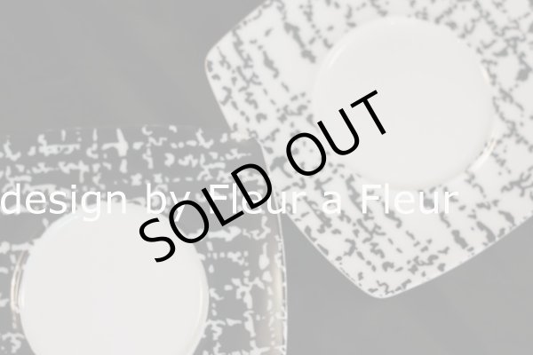 画像2: お上品！！ツイード　透明地にブラック　5枚お得セット (2)