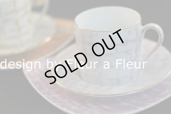 画像2: お上品！！メタリックツイード　ピンクに透明抜き　5枚お得セット (2)