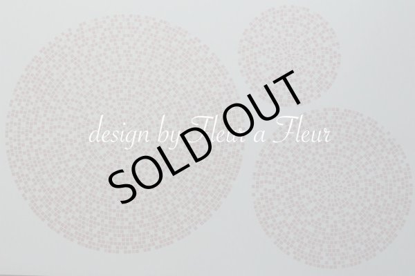 画像4: mosaic　circle (モザイクサークル）　円形　ピンク系　5枚お得セット (4)