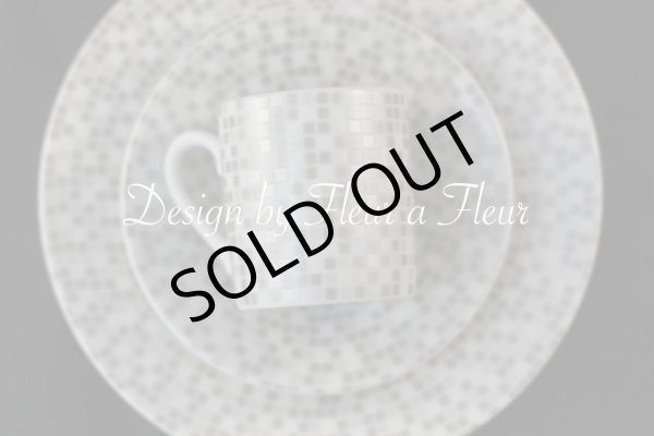 画像2: mosaic　circle (モザイクサークル）　円形　グレー系　5枚お得セット (2)