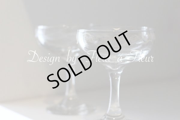 画像2: 限定！！ガラス用転写紙　chain （チェーン）　メタリックゴールド　5枚お得セット (2)