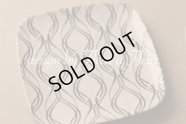 画像2: 白磁用転写紙 la mer（ラ・メール）ブラック×メタリックシルバー (2)