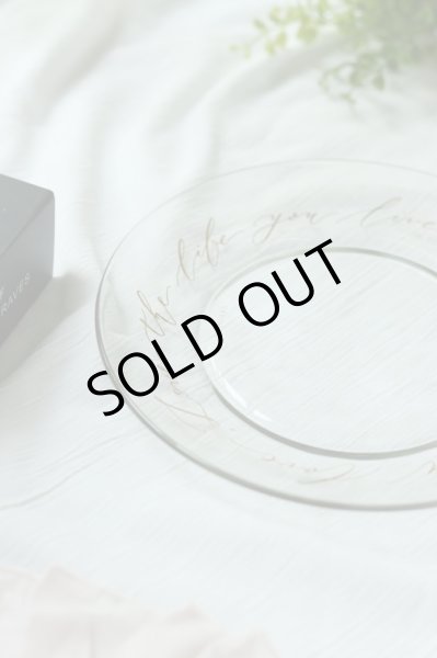 画像3: j'aime’s  calligraphyガラス用（ゴールド）5枚セット (3)